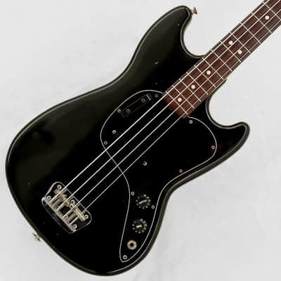 Fender USA VINTAGE Musicmaster Bass '81 Black/R image 2