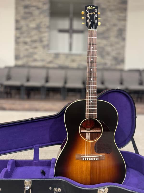 Gibson Custom Shop Historic 1942 Banner LG-2 2020 - Present - Vintage Sunburst image 1