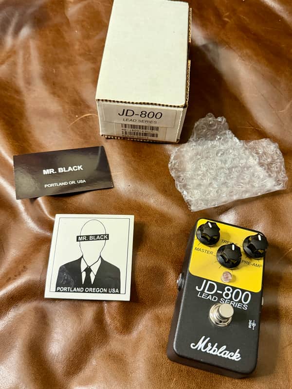 RARE Mr Black JD-800 Lead Series - #19 of a limited run of 40 pedals - MIB - QUICK SHIP image 1