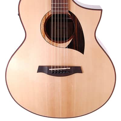 Ibanez AEW22CD Acoustic Electric Guitar Natural Finish | Reverb