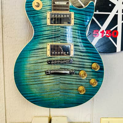 Gibson Les Paul Standard Plus 120th Anniversary 2014 - Ocean Water Perimeter image 2