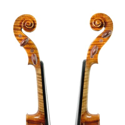 Guarneri del Gesù 1743 “Il Cannone” Handmade 4/4 Italian Spruce & European Maple Outfit Violin image 8
