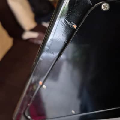 1983 Gibson Flying V I with Stop Bar Tailpiece and Offset Knobs 1981-1988 - Ebony image 23