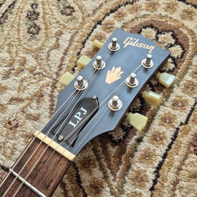 Gibson Les Paul LPJ 2014 Chocolate with Gibson Hard Case image 8