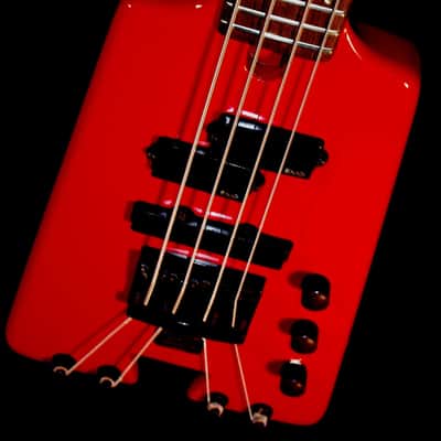 Warwick Nobby Meidel Bass 1985 Red. Headless. Extremely Rare. Few built in this color image 18