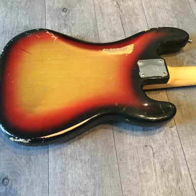 Fender Precision Bass  1969 3 Tone Sunburst LEFTY! image 7