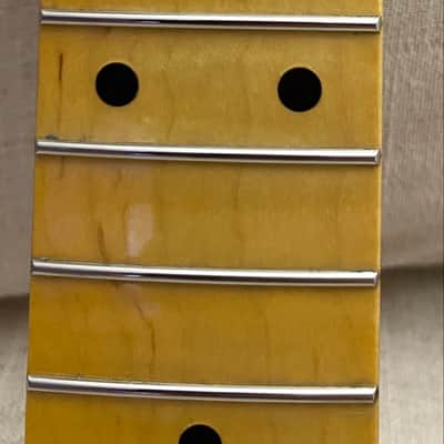 Warmoth Fender Stratocaster 3A Flame Maple Neck image 5