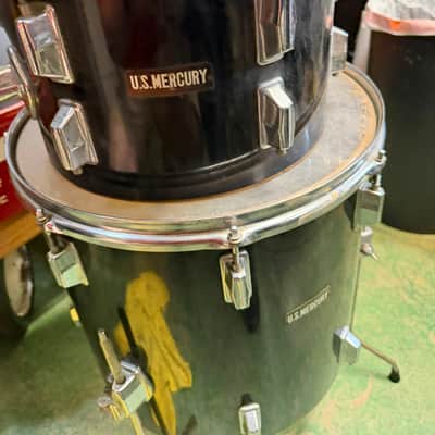 U.S. Mercury Black drum set - Black image 8