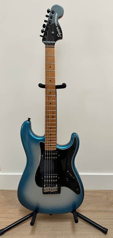 Partscaster Stratocaster - Sky Blue Metallic w/soft case. image 1