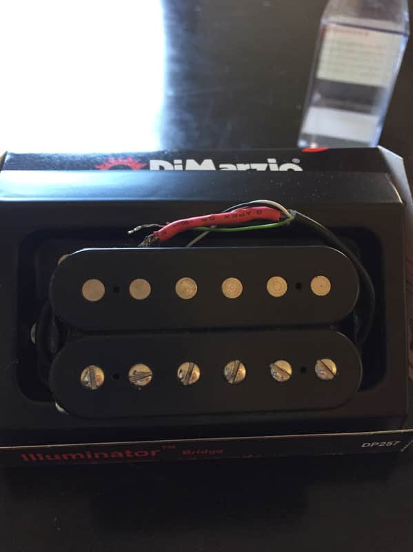 DiMarzio DP257BK Illuminator Bridge Humbucker image 1