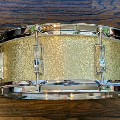 Ludwig Jazz Festival Silver Sparkle Snare 1963 (pre-serial) image 5