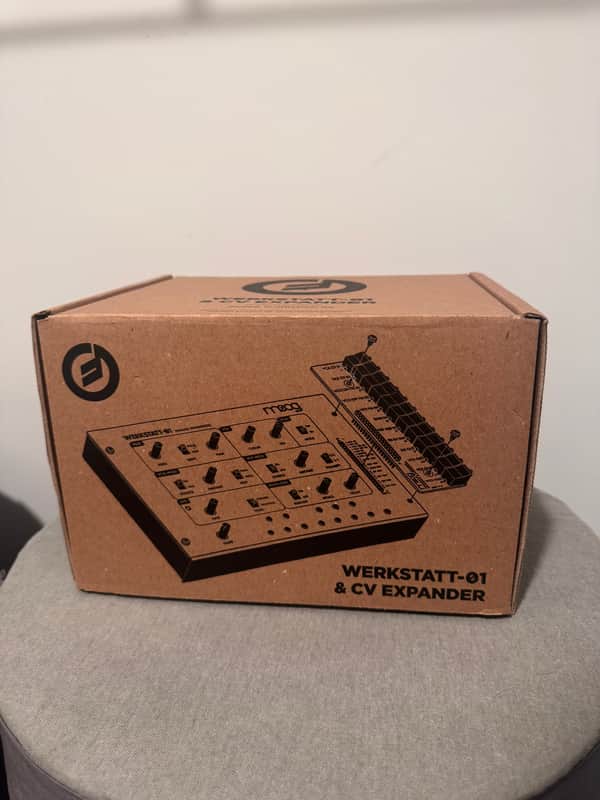 Moog Werkstatt-Ø1 Analog Synthesizer Kit 2020 - Present - Black image 1