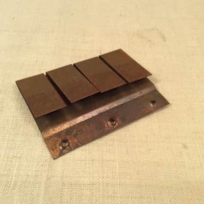 Vintage 1960's Gibson Thunderbird Bass Guitar Mute Copper T-Bird Mute Rare Part image 3