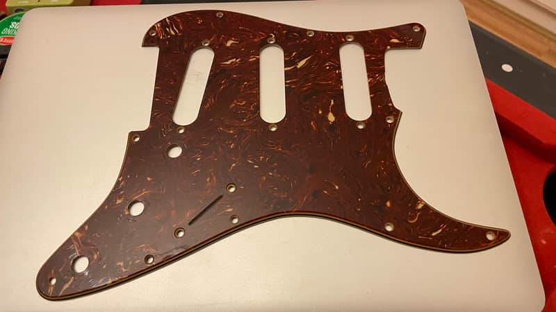 Fender Custom Shop 62 Stratocaster Pickguard Tortoise Shell Scratchplate image 1