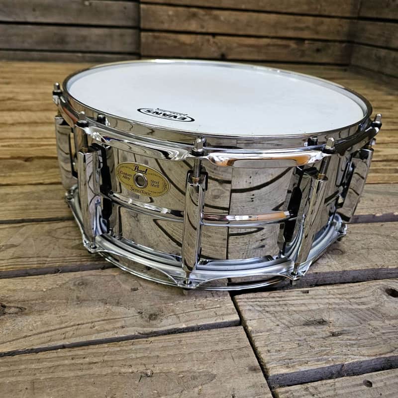 Immagine Snare Drum 14" Pearl Sensitone Steel USED! RKSKP150826 - 1
