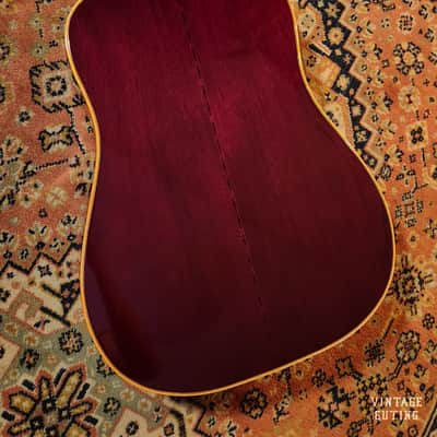 1976 Gibson Hummingbird Natural w/ OHSC image 11
