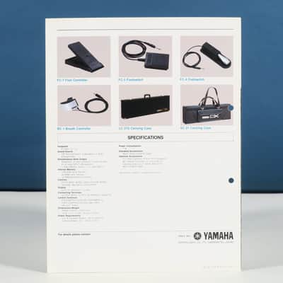 Yamaha DX21 synthesizer brochure image 2