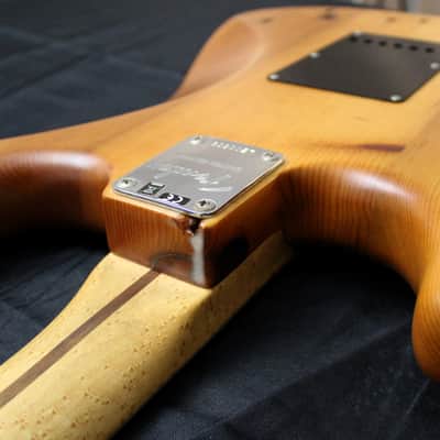 Amazing Fender LE Exotic Collection American Vintage '59 Pine Stratocaster 2017 - Natural image 17
