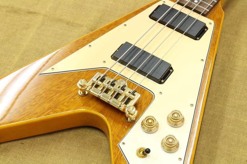 Epiphone Flying V Bass Korina | Reverb