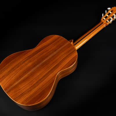 1993 Amalio Burguet 3M Cedar Indian Rosewood - Natural High Gloss | Vintage All Solid Spanisch Masterbuilt Classical Guitar Ebony Fretboard | Case image 12