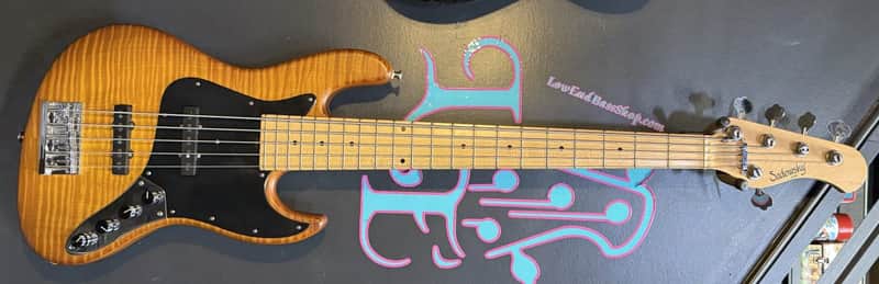 Sadowsky Satin NYC Delux Flame top image 1