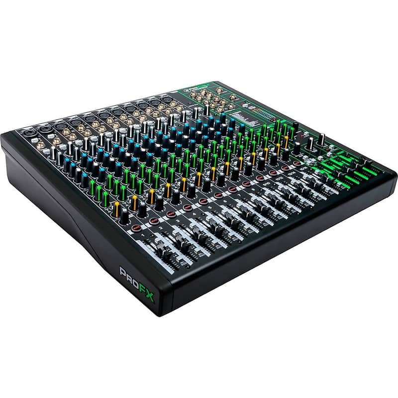 Mackie ProFX16v3 16-Channel 4-Bus Professional Effects Mixer with USB Regular image 1