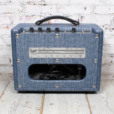 Supro 64 Reverb 1x8" 5W Tube Guitar Combo Amplifier w/Brown Canvas Slip Cover USED image 6