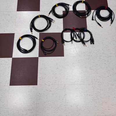 Mogami Gold 1/4" TS 13x Cable Lot image 1