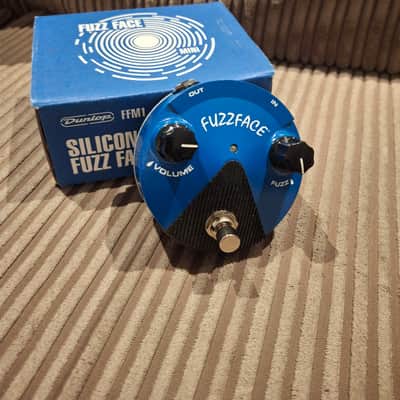Dunlop FFM1 Silicon Fuzz Face Mini 2014 - Present - Blue image 1