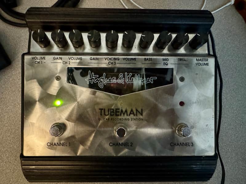 Hughes & Kettner Tubeman 3-Channel Guitar Recording Station MKII