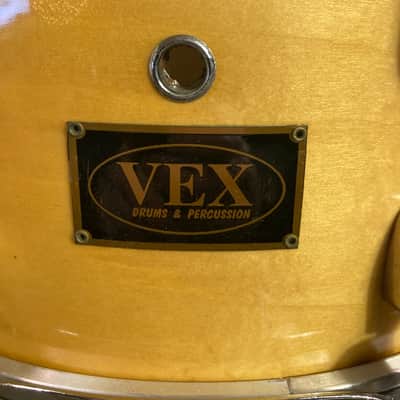 Vex - 6.5x14" Pro Vented 20-Ply Maple Snare Drum Early/Mid-2000s - Natural Maple image 2