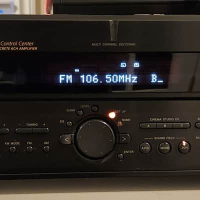 Sony Sony STR-DE1075 A/V receiver with Dolby® Digital, DTS, and 6.1 decoding 90s - Black metal image 2