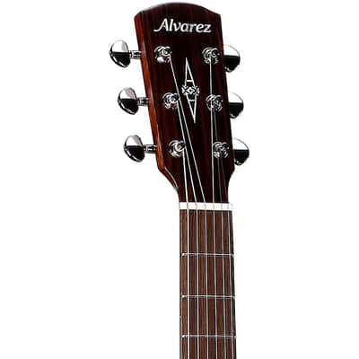 Alvarez AMP610E2 Parlor Acoustic-Electric Guitar Regular Shadowburst image 5