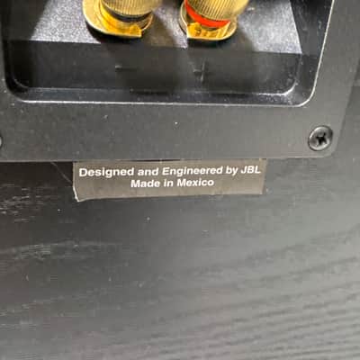 JBL L810 Studio L Series Black Bookshelf speakers Rare Home theater Left Right image 14