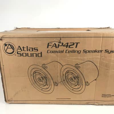 (New) Atlas Sound FAP42T 4" Speaker System Single image 2