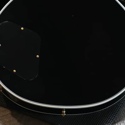 2023 Gibson Custom Shop Les Paul Custom w/ Slim Taper Neck Electric Guitar Black Ebony + COA OHSC image 16