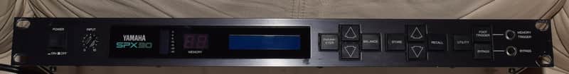 Yamaha SPX90 Digital Sound Processor 1980s - Black image 1