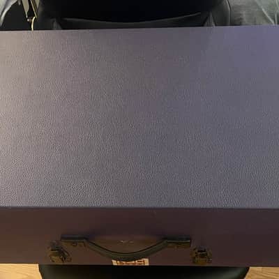 NYC Cases Custom Pedalboard 2023 - British Plum Tolex image 3