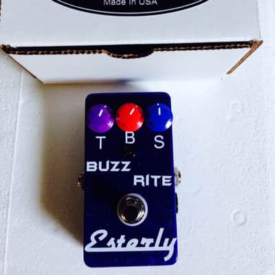 Esterly Buzz Rite Germanium Mosrite Style Fuzz 2015 Candy Sapphire image 1