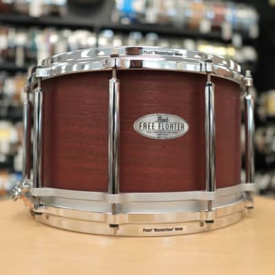 Pre-Owned Pearl 8x14" Free Floating Mahogany Snare Drum FTMH1480 image 1