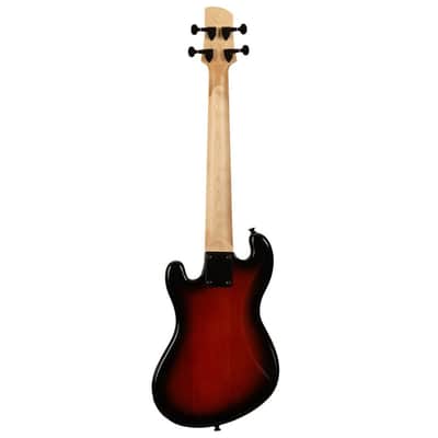 Mint NEW KALA SOLID BODY 4-STRING UBASS - TOBACCO BURST image 3