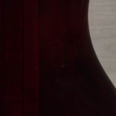 Used Schecter Elite-4 Bass Guitar Red image 7