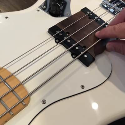 Bass Ramp Thumb Rest for American and Mexican MIM Fender Standard Jazz Bass - BONK image 1