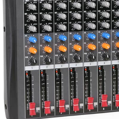 Cxxss Digital 16-Channel Mixer Sound Board Console Wireless Live Studio Audio Mixer Power Mixing USB (110V-220V) image 7