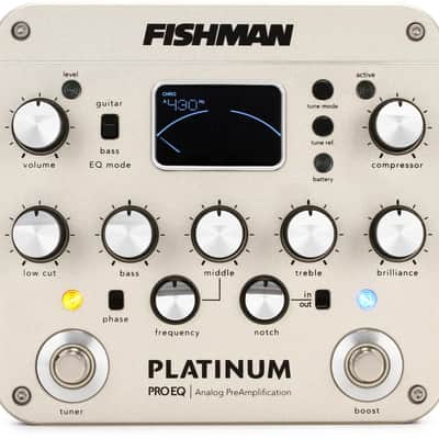 Fishman Platinum Pro EQ/DI Analog Preamp Pedal image 1