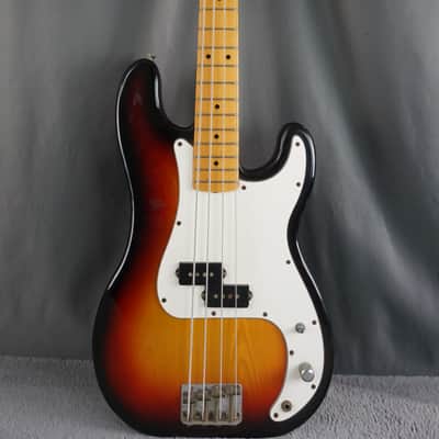 Yamaha PB-400M Precision Bass MIJ Sunburst w/ Hard Case image 2