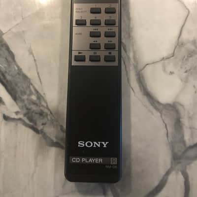 Sony  CD player remote RM-D5 Black image 1