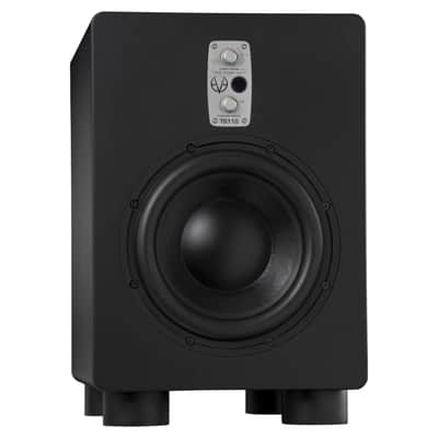 EVE Audio TS110 10-Inch Active Subwoofer with Passive Radiator, 28 to 300 Hz Frequency Range and 108 dB Maximum Sound Pressure Level image 2