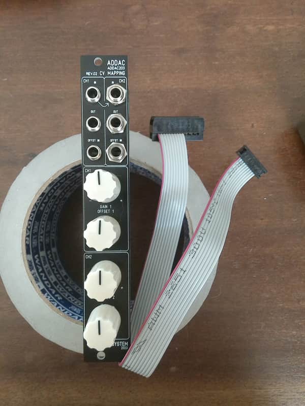 fully functional dual channel portable oscilloscope AND AND a failed DIY ADDAC System ADDAC203 rev 02 CV Mapping image 1