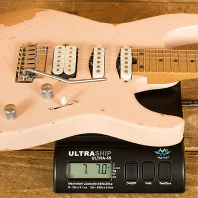 Charvel Pro-Mod Rick Graham DK24 2PT CM - Maple - Worn Shell Pink image 8